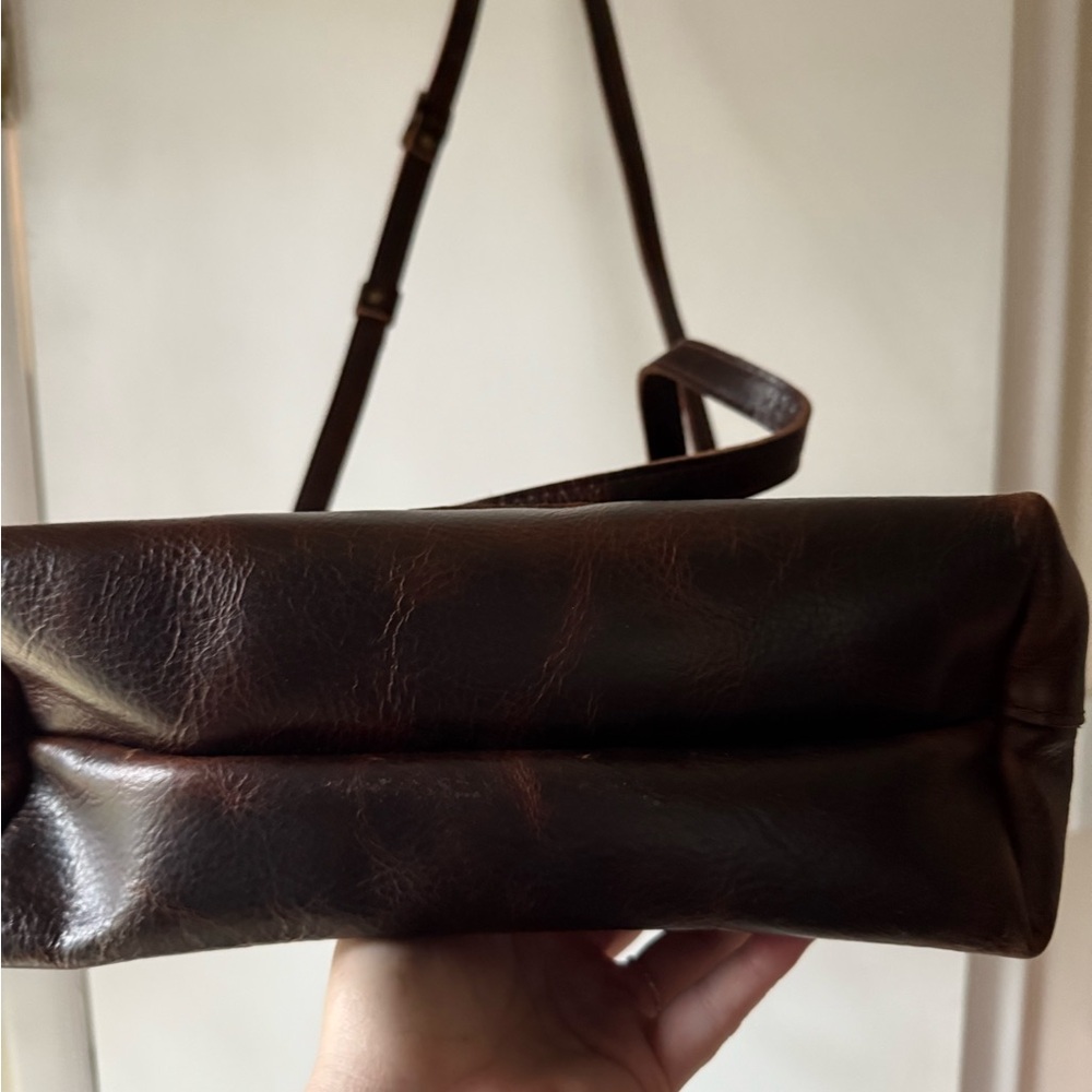 NWOT PLG Portland Leather Goods Full Size Crossbody - Badlands FSCB - Picture 3 of 5